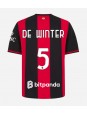 AC Milan Koni De Winter #5 Domácí Dres 2026-27 Krátký Rukáv AC Milan Koni De Winter #5 Domácí Dres 2026-27 Krátký Rukáv